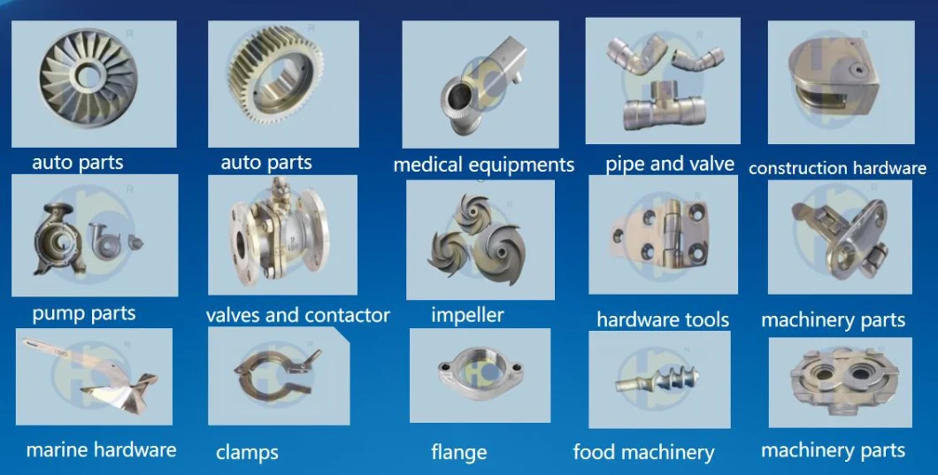 OEM Chinese Manufacture Factory Stainless Steel/ Alloy Steel/Carbon Steel Silica Sol Investment Casting/Lost Wax Casting/CNC Machining Spare Parts Casting