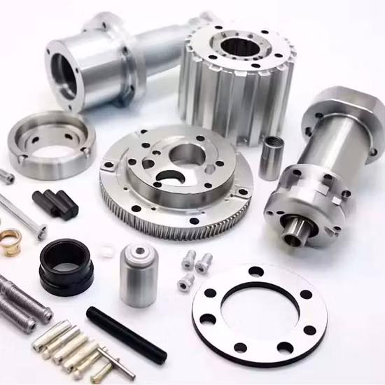 Pièces mécaniques en titane en gros en usine avec service d'usinage CNC de précision