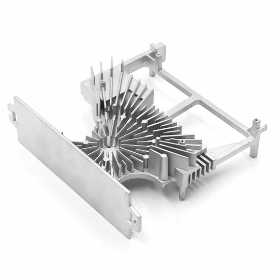 Chambre froide personnalisée, pièce de bride de moulage sous pression par gravité, pompe de dragage de moulage sous pression à haute pression, anneau de moulage sous pression en aluminium, fabricant de métal moulé